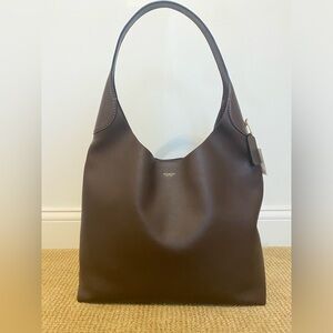 Coach Brooklyn 39 Maple Brown Leather Hobo Bag